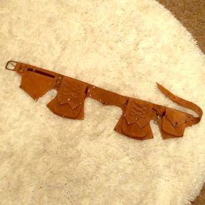 Festival Utility Belt-Suede